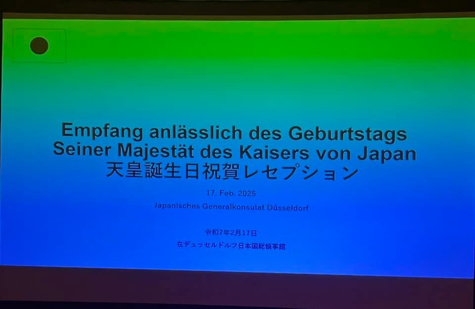 Empfang des Generalkonsuls von Japan 2025